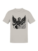Rocker Skull with Wings Men's T-shirt