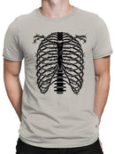 Skeleton made of spikes Men's T-shirt