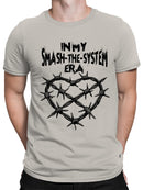 In my smash the system era, dark heart Men's T-shirt