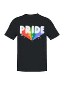 Vibrant Pride Celebration Heart Men's T-shirt