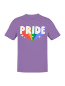 Vibrant Pride Celebration Heart Men's T-shirt