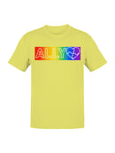 Unity in Diversity: Ally Message Men's T-shirt