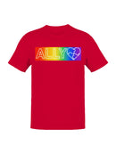 Unity in Diversity: Ally Message Men's T-shirt