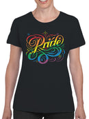 Vibrant Pride Celebration Art Women's T-shirt