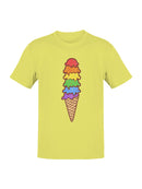 Rainbow Delight Ice Cream Cone Women's T-shirt