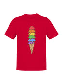 Rainbow Delight Ice Cream Cone Women's T-shirt