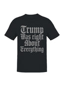 Bold Political Statement Design Men's T-shirt