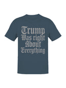 Bold Political Statement Design Men's T-shirt
