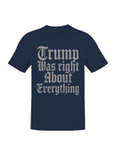 Bold Political Statement Design Men's T-shirt