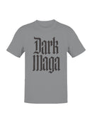 Dark Gothic Typography Design Men's T-shirt