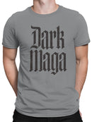 Dark Gothic Typography Design Men's T-shirt