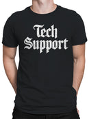 Gothic Tech Support Design Men's T-shirt