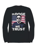 In Doge We Trust Illustration Men's Sweatshirt