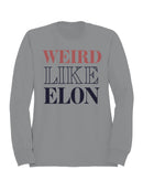 Embrace Your Unique Weirdness Men's Sweatshirt