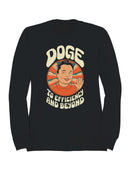 Doge: To Efficiency and Beyond Men's Sweatshirt