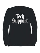 Gothic Tech Support Design Men's Sweatshirt