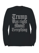 Bold Political Statement Design Men's Sweatshirt