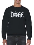 DogeCoin Fusion Art Men's Sweatshirt