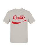 Diet Coke Typography Design Men's T-shirt