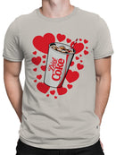 Diet Soda Love Sticker Men's T-shirt