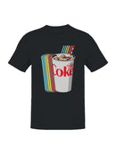 Retro Soda Cup Art Print Men's T-shirt