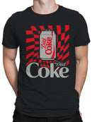 Retro Diet Soda Can Poster Men's T-shirt