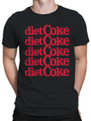 Retro Diet Coke Pop Art Graphic Men's T-shirt