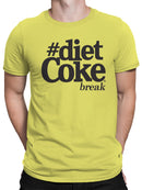 Hashtag Diet Coke Break Men's T-shirt