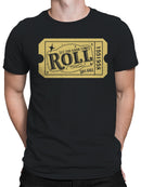 Officially Licensed Skee Ball Vintage Ticket Print Men's T-shirt