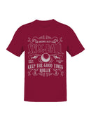 Officially Licensed Skee Ball Vintage Skee-Ball Graphic Men's T-shirt