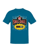 Officially Licensed Skee Ball Retro Skee-Ball High Score Sign Men's T-shirt