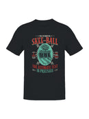 Officially Licensed Skee Ball Vintage Skee-Ball Poster Men's T-shirt