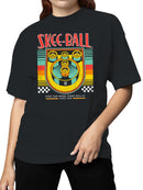Officially Licensed Skee Ball Skee-Ball Retro Arcade Design Women's T-shirt