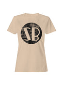 Officially Licensed Skee Ball Modern Black Round Wall Art Women's T-shirt