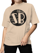 Officially Licensed Skee Ball Modern Black Round Wall Art Women's T-shirt