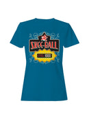 Officially Licensed Skee Ball Retro Skee-Ball High Score Sign Women's T-shirt