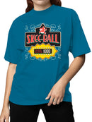 Officially Licensed Skee Ball Retro Skee-Ball High Score Sign Women's T-shirt