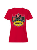 Officially Licensed Skee Ball Retro Skee-Ball High Score Sign Women's T-shirt
