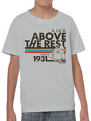 Officially Licensed Tootsie Roll Retro Owl Graphic Youth's T-shirt