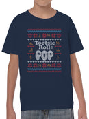 Officially Licensed Tootsie Roll Tootsie Roll Pop Youth's T-shirt