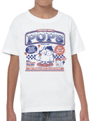 Officially Licensed Tootsie Roll Vintage Tootsie Roll Pop Youth's T-shirt