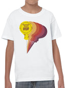 Officially Licensed Tootsie Roll Tootsie Roll Pop Art Poster Youth's T-shirt