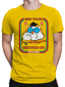 Officially Licensed Tootsie Roll Crunchy Owl Tootsie Men's T-shirt