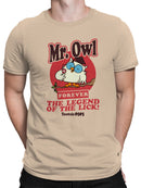Officially Licensed Tootsie Roll Mr. Owl Tootsie  Men's T-shirt