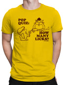 Officially Licensed Tootsie Roll Classic Quiz Men's T-shirt