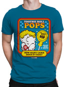 Officially Licensed Tootsie Roll Tootsie Roll Pops Graphic  Men's T-shirt