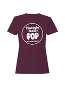 Officially Licensed Tootsie Roll Raspberry Tootsie Pop Women's T-shirt