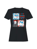 Officially Licensed Tootsie Roll Tootsie Pop Owl Graphic Women's T-shirt