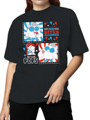 Officially Licensed Tootsie Roll Tootsie Pop Owl Graphic Women's T-shirt