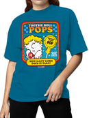 Officially Licensed Tootsie Roll Tootsie Roll Pops Graphic  Women's T-shirt